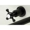 Kingston Brass KS8050BX Wall Mount Tub Faucet, Matte Black KS8050BX - alternate 2